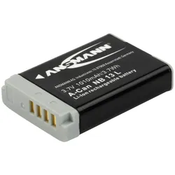 Ansmann Lithium-Ion Li-Ion 1010 mAh Kamera Canon PowerShot G7X 3,7 V 1 Stücke for 3.7 V