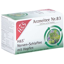 H&s Nerven- Und Schlaftee Mit Hopfen Filterbeutel