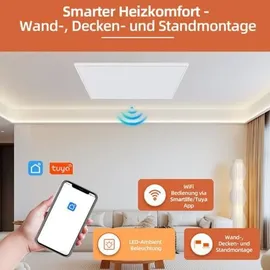 SHX Premium Infrarot-Heizpaneel 0,85 kW blau