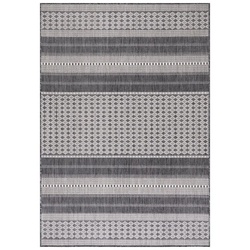 Teppich Outdoor Teppich Stefano Beige, Teppich Boss, Läufer, Höhe: 0.5 mm beige|weiß 80 cm x 150 cm x 0.5 mm