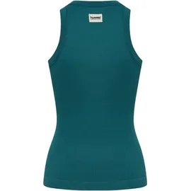 hummel Pulse Seamless Rib W ärmelloses T-shirt Grün M