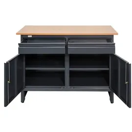 Jet-Line Werkbank SMOLENSK anthrazit 120 cm