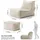 mokebo Sitzsack, Beige, Textil, 60x65x95 cm, Oeko-Tex®, Wohnzimmer, Hocker, Sitzsäcke, XXL Sitzsäcke