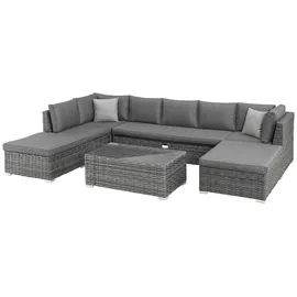 Konifera New York Loungeset grau
