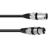 Omnitronic XLR-Kabel schwarz 1.5m (3022045N)