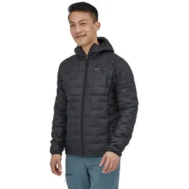 Patagonia Micro Puff Hoody Herren Hoodie Jacke (Größe XL, schwarz)