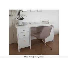 vente-unique Albane ? 4 Schubladen ? 1 Tür ? Kiefer weiß