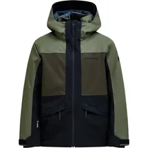 Peak Performance - Kid's Gravity Insulated Jacket - Skijacke Gr 140 schwarz/oliv