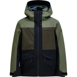 Peak Performance - Kid's Gravity Insulated Jacket - Skijacke Gr 140 schwarz/oliv