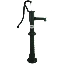 Schwengelpumpe + Pumpenständer Klassisches Design Gusseisen Handpumpe Gartenp...