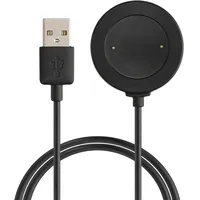 kwmobile USB Kabel Charger kompatibel mit Honor Watch 4 (TMA-L19) / Watch GS4 / Watch GS3 (MUS-B19) Ladekabel - Smart Watch Ersatzkabel - Fitnesstracker Aufladekabel in Schwarz