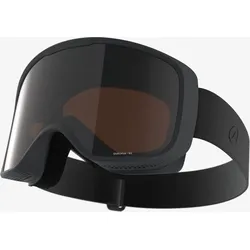 Skibrille Snowboardbrille Erwachsene/Kinder Schönwetter - G100 S3 schwarz schwarz S