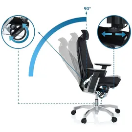 HJH Office Genidia Pro schwarz