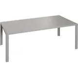 MCW MCW-N40 Gartentisch 180 x 80 x 73 cm Hellgrau