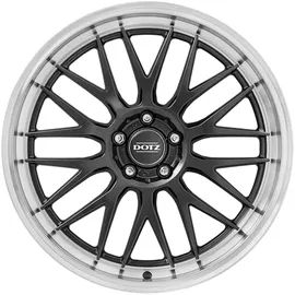 DOTZ Bilbao 7 x 17 4 x 100 ET30 MB60,1 Gunmetal/Polished Lip