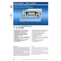 EA Elektro Automatik EA-PS 3200-02 C Labornetzgerät, einstellbar 0 - 200 V/DC 0 - 2A 160W Auto-Rang