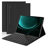 JADEMALL Tastatur Galaxy Tab S9 Fe 2023 - Bluetooth Tastatur mit Hülle für Samsung Galaxy Tab S9 Fe 10,9 Zoll 2023 SM-X510/SM-X516B, Deutsches QWERTZ Layout