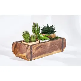 Marrakesch Orient & Mediterran Interior Schmuckbox Vintage Holzkiste 32 cm