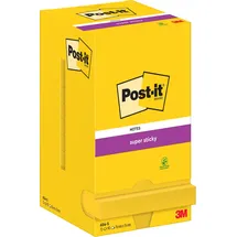 Post-it Haftnotiz 654-S 76x76mm 90Bl ge 12St ge