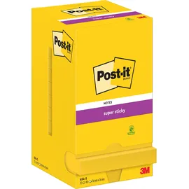 Post-it Haftnotiz 654-S 76x76mm 90Bl ge 12St ge