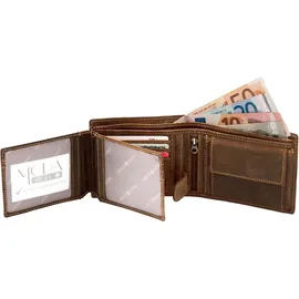 GREENBURRY Vintage Herren Geldbörse braun