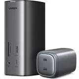 UGREEN Multi (USB-C, 12 Ports), Dockingstation + USB Hub, Silber