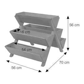 Mendler HWC-O15 56 x 56 x 70 cm Braun