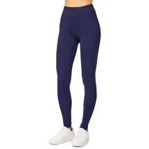 Merry Style Leggings Damen lang Sportleggings MS10-143 (Dunkelblau, XS) - XS
