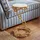 FineBuy FineBuy, Beistelltisch Beistelltisch Kettengestell Marmor Platte weiss Wohnzimmertisch Couchtisch rund