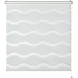 Schöner Wohnen Doppelrollo Tilda 100 x 150 cm transparent/weiß