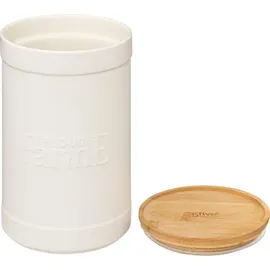 5five simply smart Mehldose "naturéo" aus weißer keramik