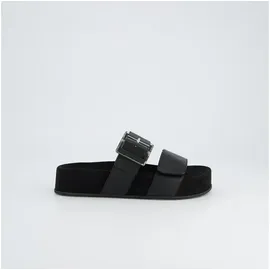 Paul Green Sandalette 6157-047, Glattleder, Schwarz, 38 EU - 5 UK