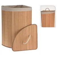 Bathroom Solutions Eck-Wäschekorb Bambus