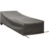 LC Wholesaler LC Garden Schutzhülle für Liegen grau 200x75x40cm