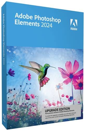 Adobe Photoshop Elements 2024 Upgrade, 1 Lizenz Windows, Mac Bildbearbeitung