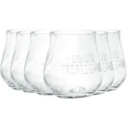 Liqueur Tropézienne Tasting Gläser 6x0,1 l