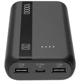 Cellular Line 10000 mAh Powerbank USB Typ-C (Schwarz)