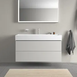 Duravit Waschtischunterschrank 2 Auszüge 118,4 x 54,4 x 45,9 cm Grau Matt