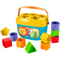 Fisher-Price Babys erste Bausteine Motorikwürfel, Steckspiel,