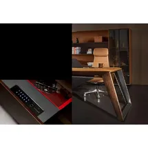 xl moebel gmbh Eckschreibtisch Braun