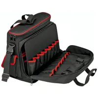 Knipex Werkzeugtasche Service leer rot/schwarz 440x200x340 mm