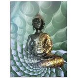 Artland Glasbild »Buddhas Traumwelt CB«, Religion, (1 St.), bunt