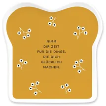Grafik-Werkstatt Toast-Teller 14,5 x 15,5 cm Weiß