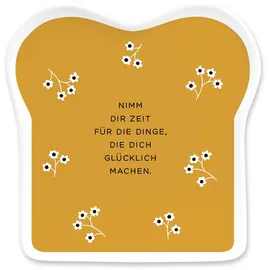Grafik-Werkstatt Toast-Teller 14,5 x 15,5 cm Weiß