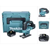 Makita DJV 184 M1J Akku Pendelhub Stichsäge 18 V Brushless + 1x Akku 4,0 Ah + Makpac - ohne Ladegerät