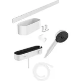 Hansgrohe WallStoris Bundle 105 3jet EcoSmart Activation, Thermostat, für Dusche, 24250700