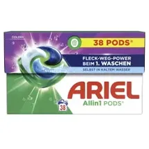 Ariel All-in-1 Colorwaschmittel Caps 38 WL