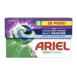 Ariel All-in-1 Colorwaschmittel Caps 38 WL