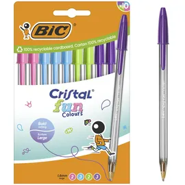 BIC Kugelschreiber Farbsortiert 1,6 mm 10 St.