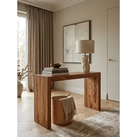 KADIMA DESIGN Konsolentisch Sheesham 115x40x75 braun